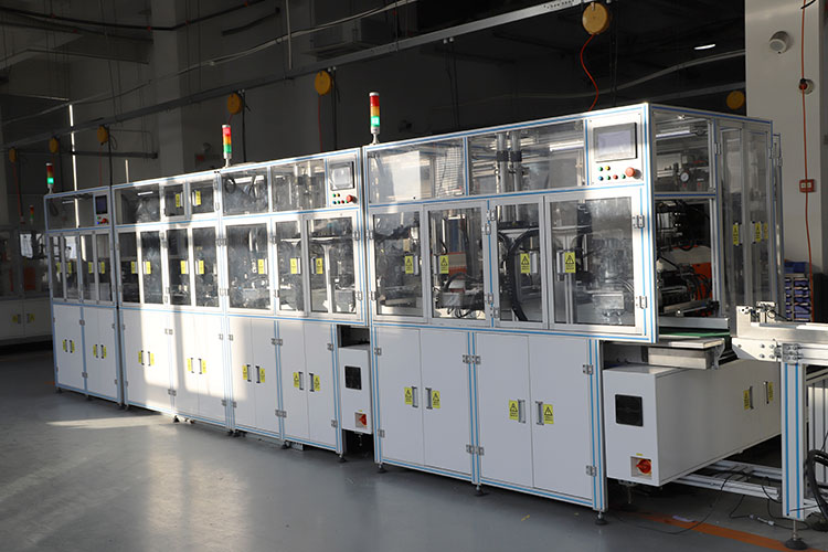 Che cos'è la linea di assemblaggio dei cuscinetti magnetici del motore?